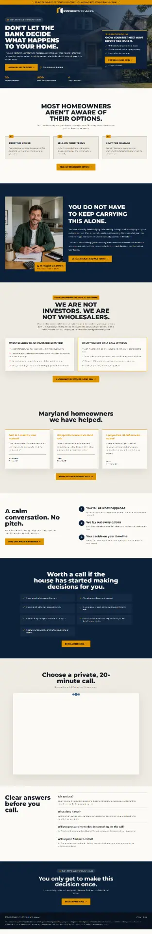 Distressed Home Options